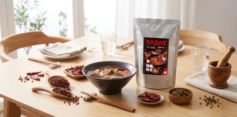 麻辣鴨血常溫調理包